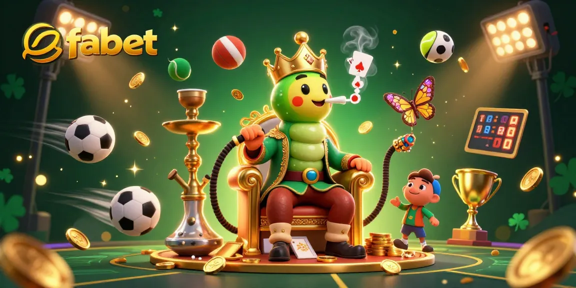 Experience fabet's thrilling gameplay, showcasing a vibrant scene of dynamic sports betting elements with engaging characters.