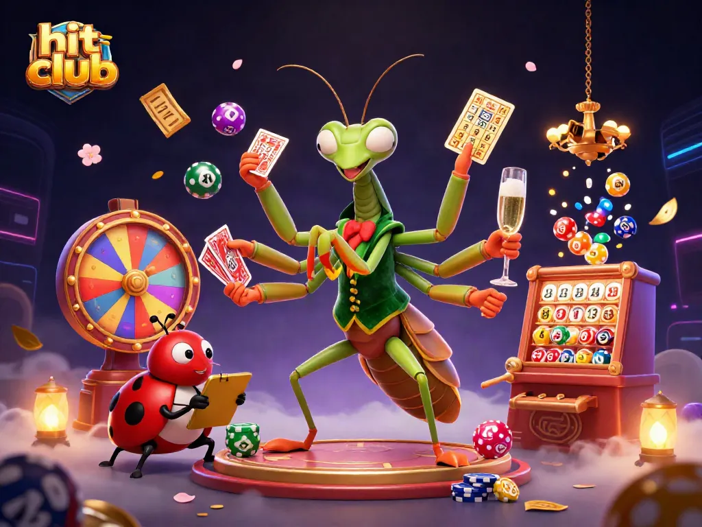 Experience thrilling action at hit club with 3D characters in a vibrant casino setting.