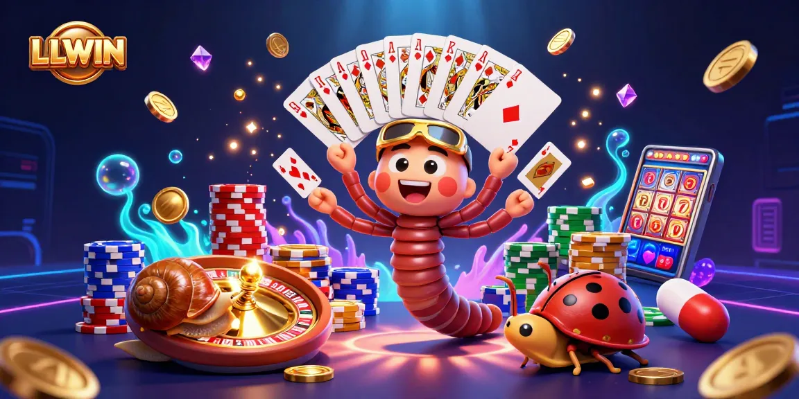 Experience thrilling gameplay at LLWIN with vibrant characters and dynamic casino elements.