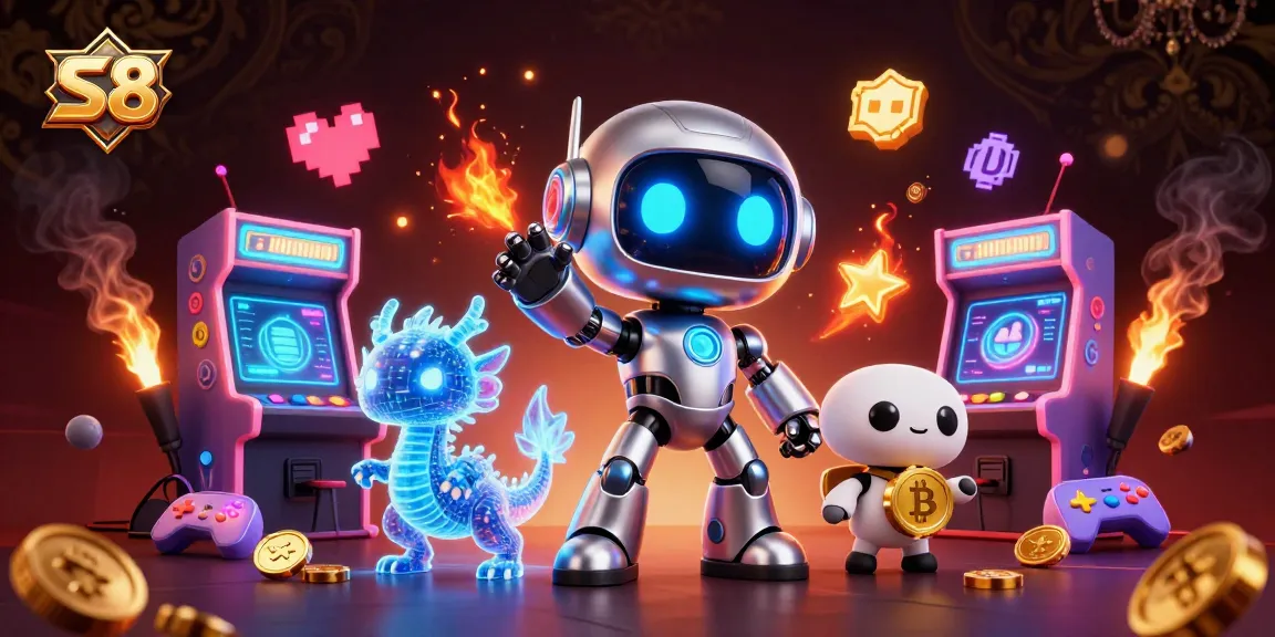 S8 captivates players with thrilling gaming experiences in an ultra-detailed casino scene.