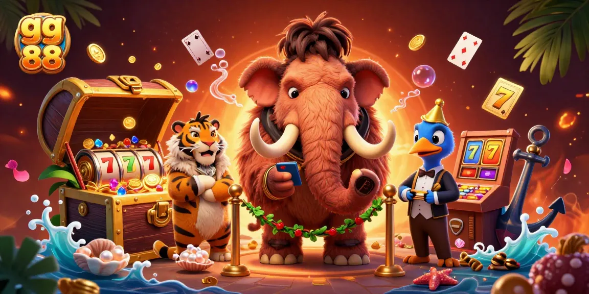 Enjoy thrilling gameplay at gg 88 with dynamic scenes showcasing casino action and lively characters.